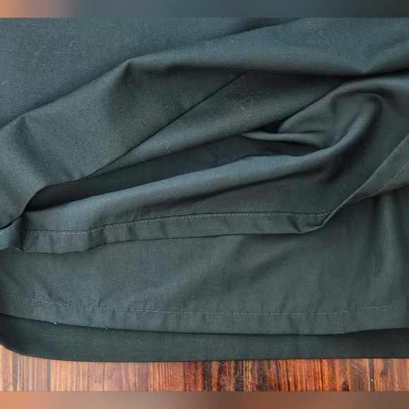 Ann Taylor Dark Green Tailored Sheath Dress Sz 12 - Picture 6 of 9